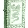 Armor® Verde brillante con elegante dragón Armor® Verde brillante con elegante dragón