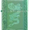 Armor® Verde brillante con elegante dragón Armor® Verde brillante con elegante dragón