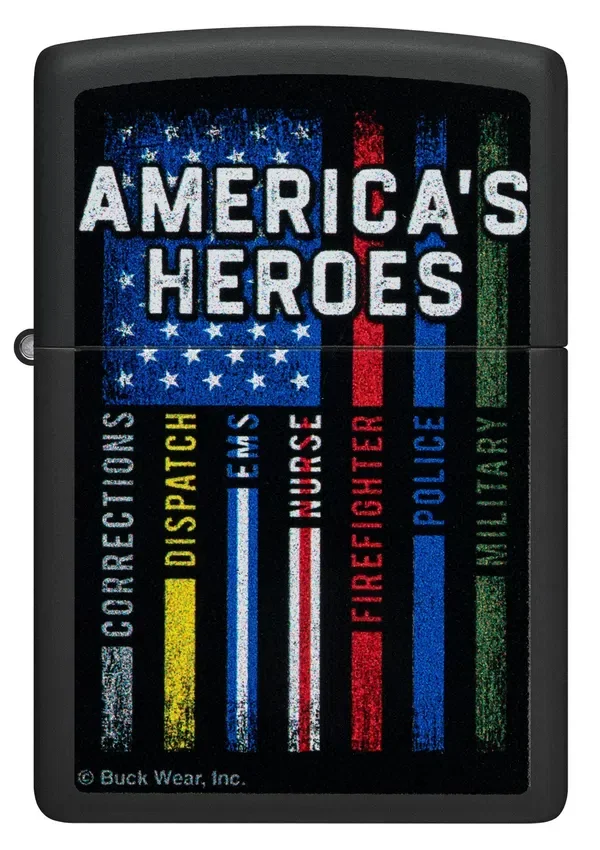 Buck Wear™ Diseño «Héroes de Estados Unidos» Buck Wear™ Diseño «Héroes de Estados Unidos»