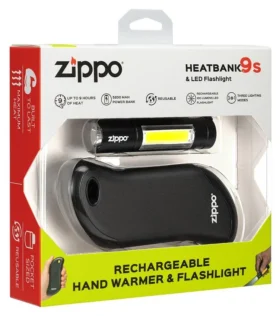 Calientamanos recargables y linterna HeatBank® 9s