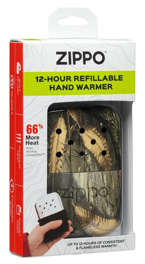 Calientamanos rellenable Realtree® Edge de 12 horas Calientamanos rellenable Realtree® Edge de 12 horas