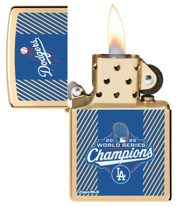 Campeones de la Serie Mundial 2025™ – Encendedor conmemorativo de los Los Angeles Dodgers™ Campeones de la Serie Mundial 2025™ – Encendedor conmemorativo de los Los Angeles Dodgers™