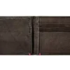 Cartera de piel color moca – Diseño con placa metálica vikinga Cartera de piel color moca – Diseño con placa metálica vikinga