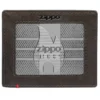 Cartera de piel color moca – Diseño con placa metálica zippo 1932 Cartera de piel color moca – Diseño con placa metálica zippo 1932