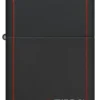 Classic Zippo en negro y rojo Classic Zippo en negro y rojo