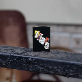 Cortar y pegar el diseño de zippo