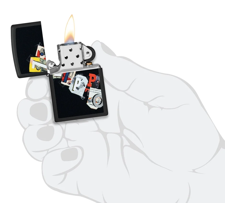 Cortar y pegar el diseño de zippo Cortar y pegar el diseño de zippo