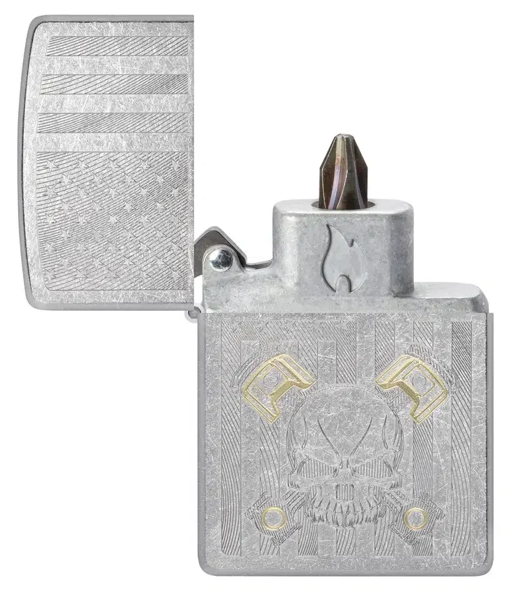 Destornillador Bit Safe con diseño de calavera americana Destornillador Bit Safe con diseño de calavera americana