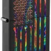 Destornillador con caja de seguridad para puntas y diseño «Tie-Dye»
