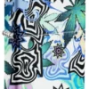 Diseño abstracto de cannabis Diseño abstracto de cannabis