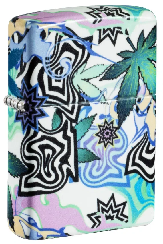 Diseño abstracto de cannabis Diseño abstracto de cannabis