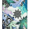 Diseño abstracto de cannabis Diseño abstracto de cannabis