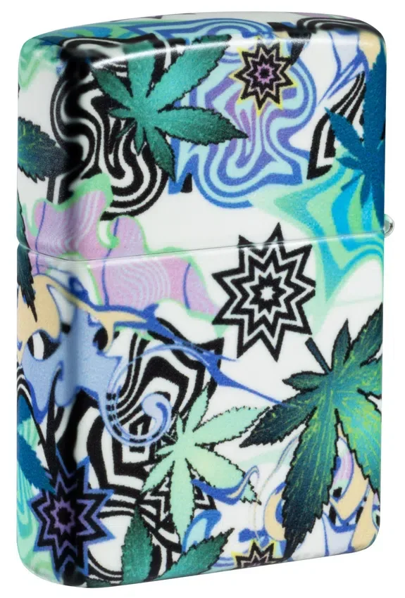 Diseño abstracto de cannabis Diseño abstracto de cannabis