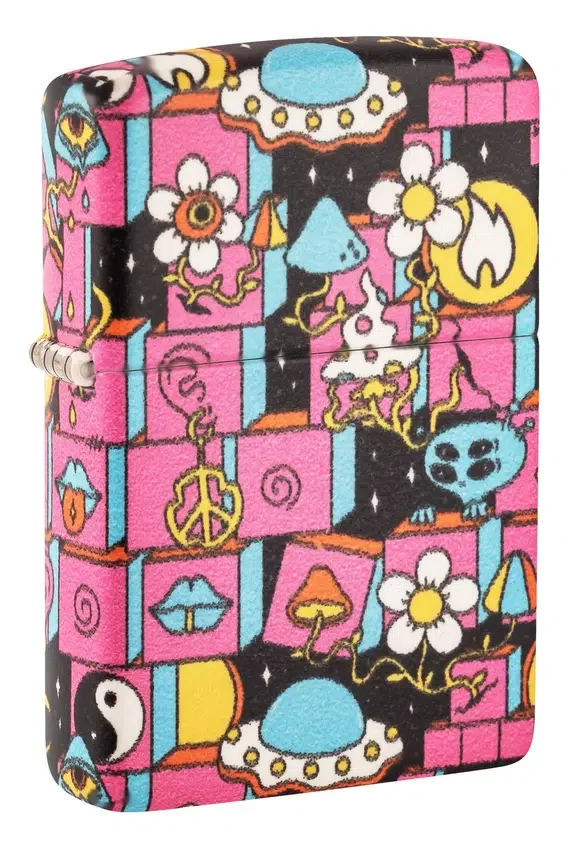 Diseño abstracto de Zippo Diseño abstracto de Zippo