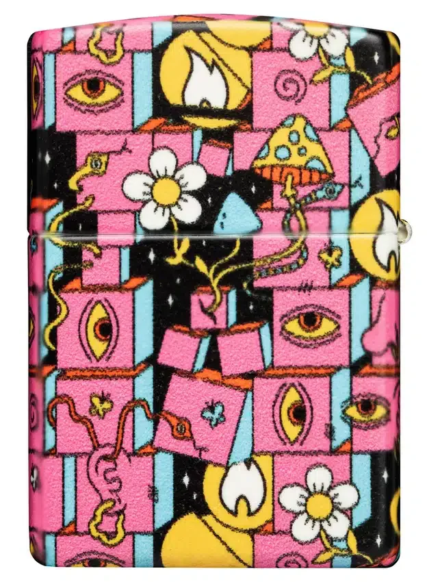 Diseño abstracto de Zippo Diseño abstracto de Zippo