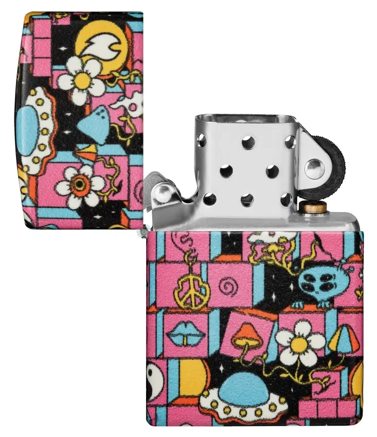 Diseño abstracto de Zippo Diseño abstracto de Zippo