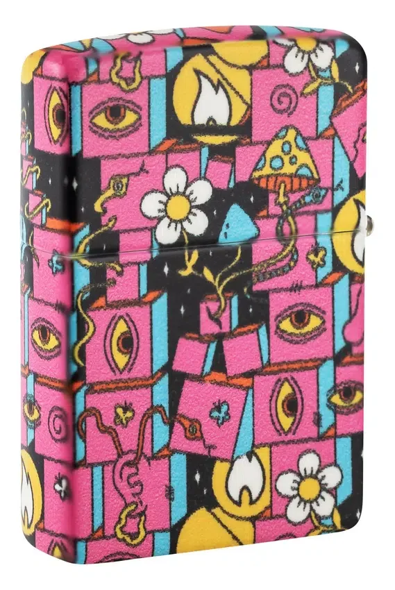 Diseño abstracto de Zippo Diseño abstracto de Zippo