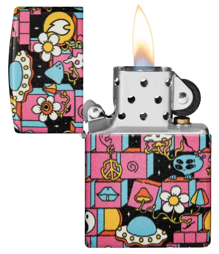 Diseño abstracto de Zippo Diseño abstracto de Zippo