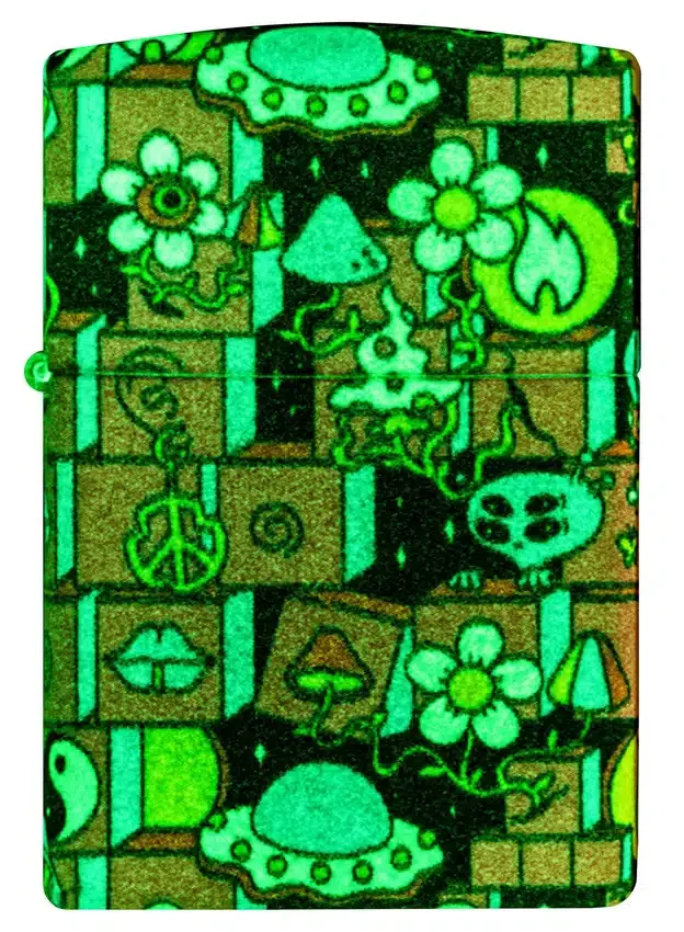 Diseño abstracto de Zippo Diseño abstracto de Zippo