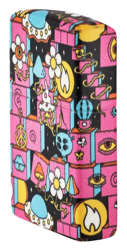 Diseño abstracto de Zippo Diseño abstracto de Zippo