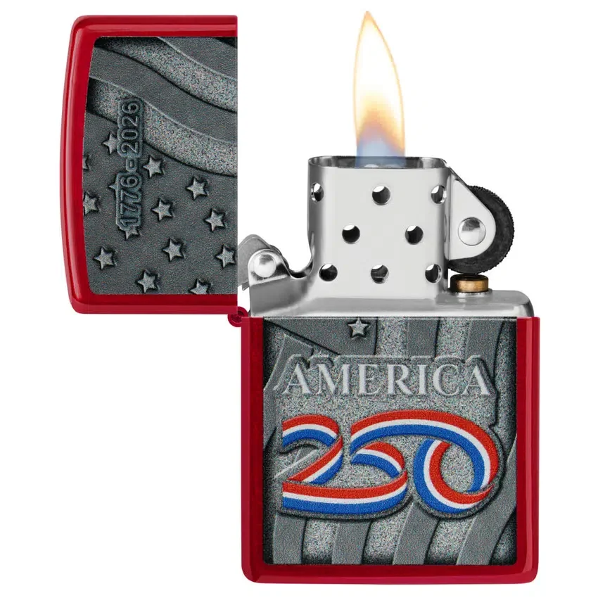Diseño «America250» con la bandera de EE. UU. Diseño «America250» con la bandera de EE. UU.