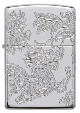 Diseño Armor® con dragón y fénix