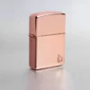 Diseño «Armor®» con llama en oro rosa de alto brillo Diseño «Armor®» con llama en oro rosa de alto brillo