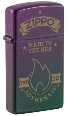 Diseño auténtico de Zippo