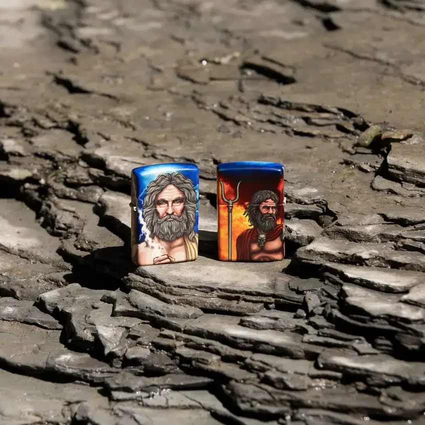 Diseño «Choque de dioses griegos» Diseño «Choque de dioses griegos»