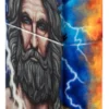 Diseño «Choque de dioses griegos» Diseño «Choque de dioses griegos»