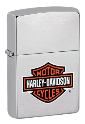 Diseño Classic del logotipo de Harley-Davidson® en cromo
