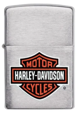 Diseño Classic del logotipo de Harley-Davidson® en cromo