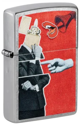 Diseño collage de zippo