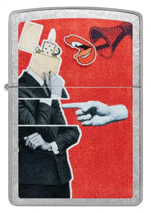 Diseño collage de zippo Diseño collage de zippo