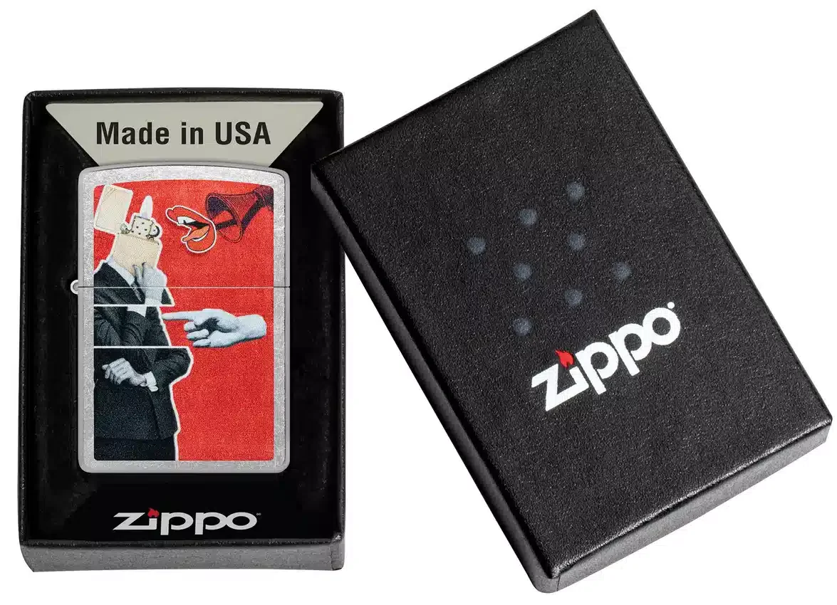 Diseño collage de zippo Diseño collage de zippo