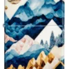 Diseño con collage de montañas Diseño con collage de montañas