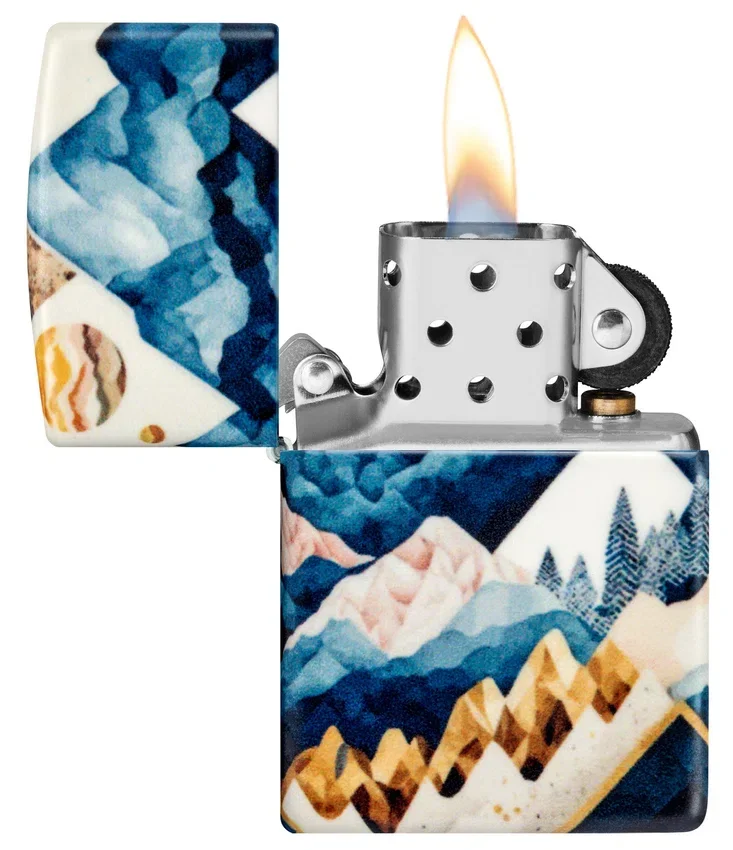 Diseño con collage de montañas Diseño con collage de montañas