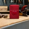 Diseño con corazón estampado Diseño con corazón estampado