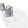 Diseño con el emblema de la «Mano del hombre muerto» Diseño con el emblema de la «Mano del hombre muerto»