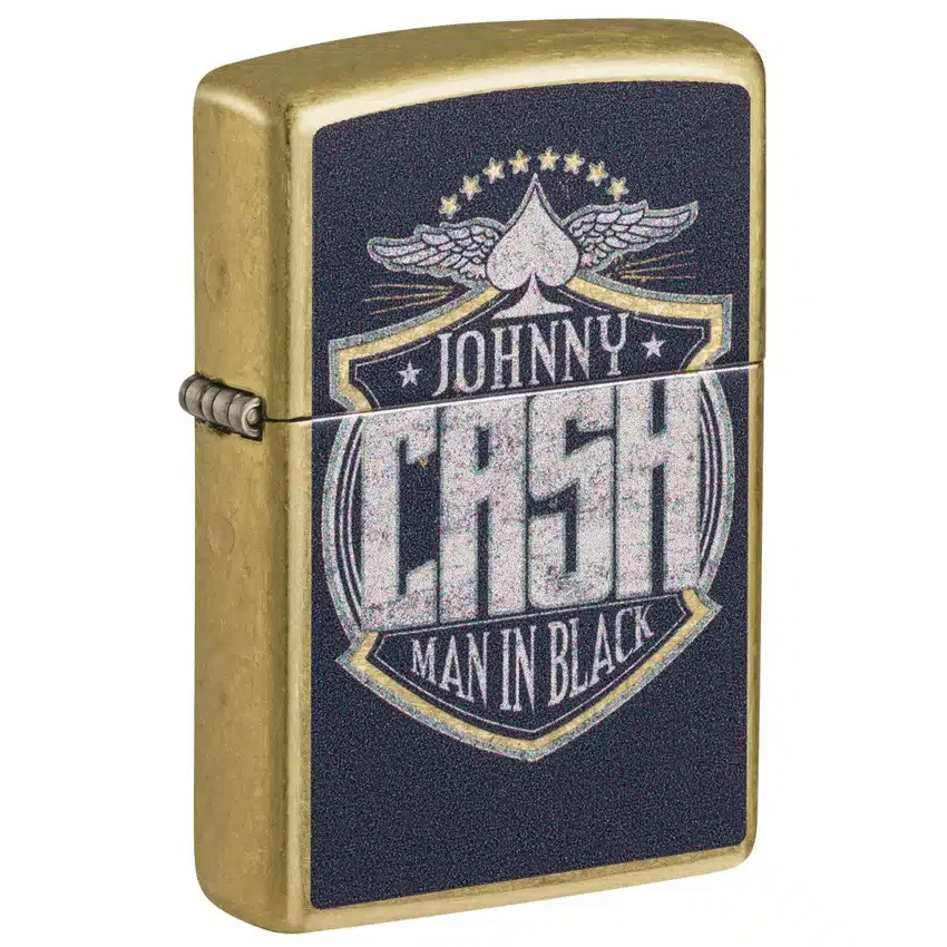 Diseño con el escudo de Johnny Cash Diseño con el escudo de Johnny Cash