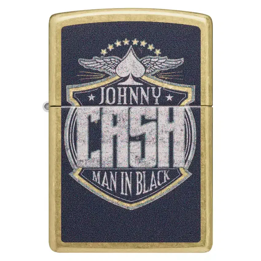 Diseño con el escudo de Johnny Cash Diseño con el escudo de Johnny Cash