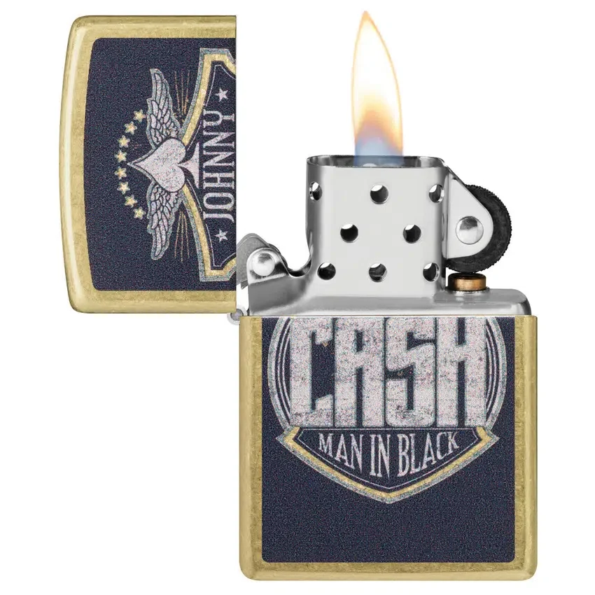 Diseño con el escudo de Johnny Cash Diseño con el escudo de Johnny Cash