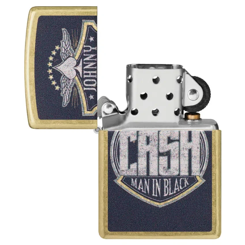Diseño con el escudo de Johnny Cash Diseño con el escudo de Johnny Cash