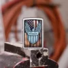 Diseño con el escudo de los veteranos