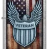 Diseño con el escudo de los veteranos