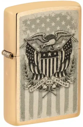 Diseño con el escudo estadounidense