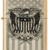 Diseño con el escudo estadounidense
