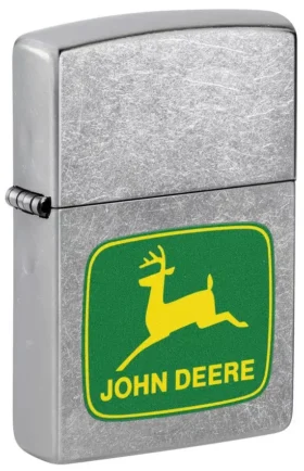 Diseño con el logotipo verde musgo de John Deere