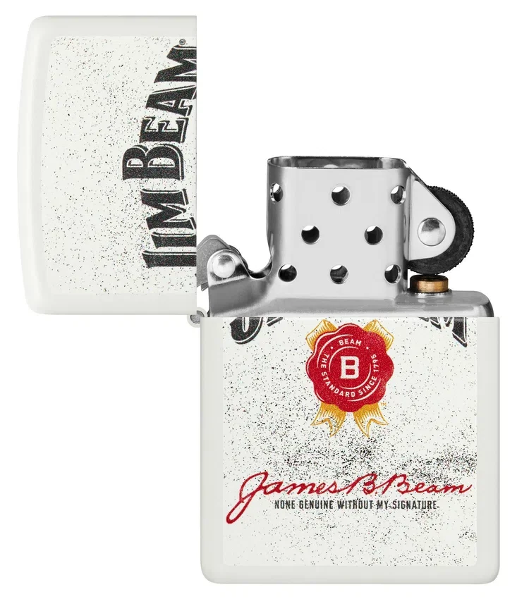 Diseño con el sello en forma de roseta de Jim Beam® Diseño con el sello en forma de roseta de Jim Beam®