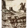 Diseño con escena del Salvaje Oeste Diseño con escena del Salvaje Oeste